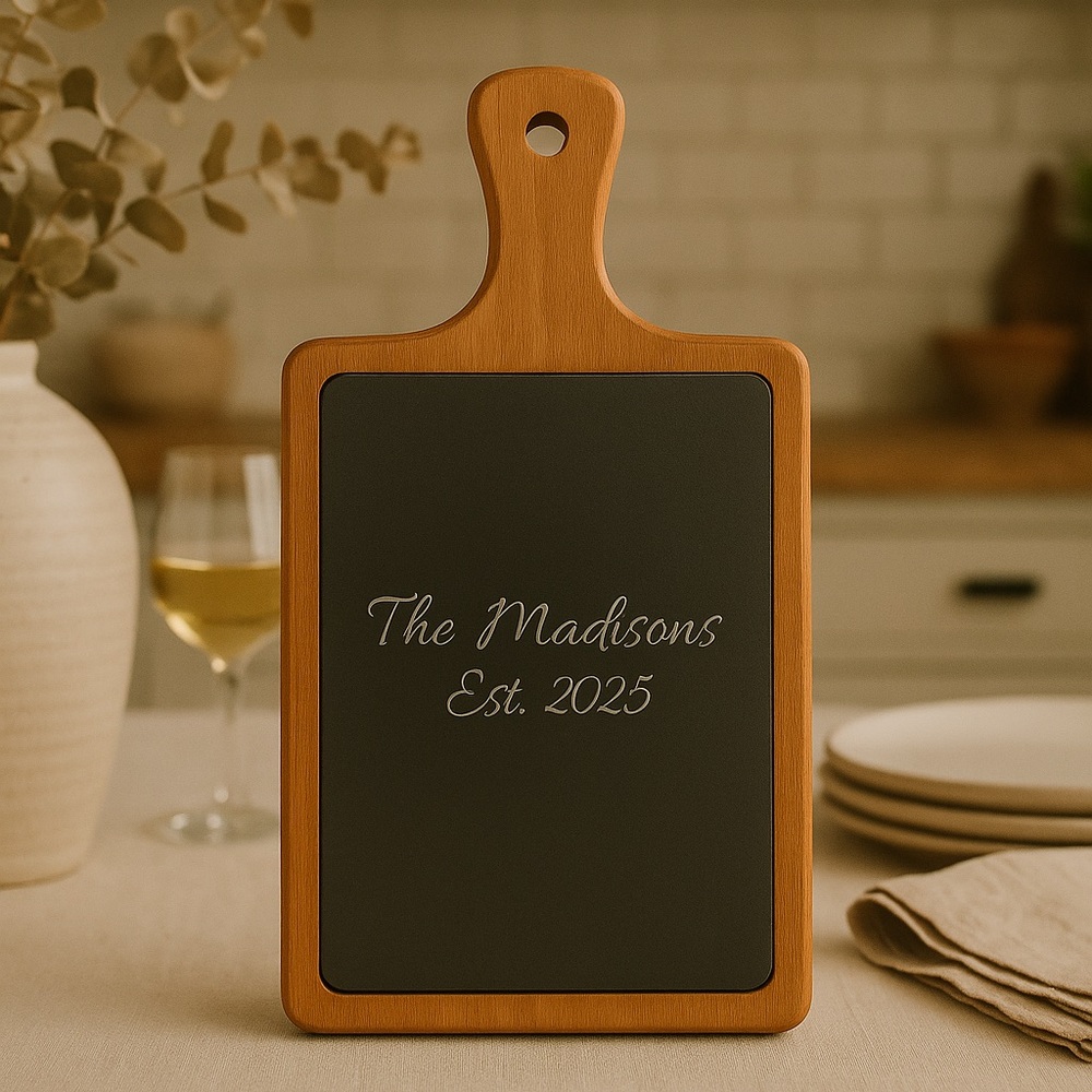 Personalized Engraved Custom Cutting Board Housewarming Wedding & Christmas Gift